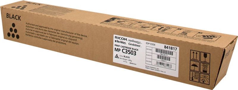 Ricoh MP C3503BK negro Tóner (841817)